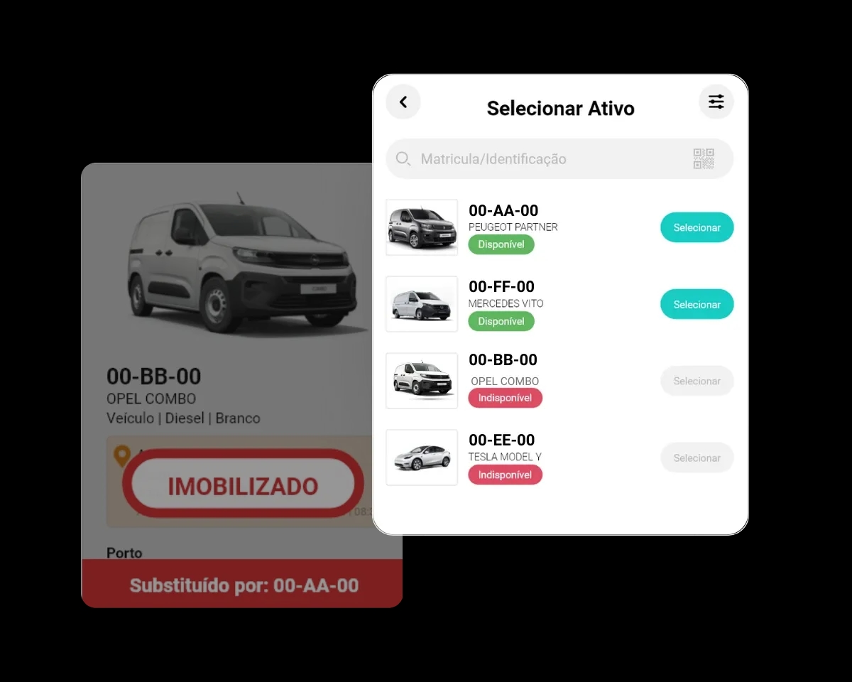 Prevenção de conflitos e sobreposições de reservas no Software de gestão de frotas FleetMax